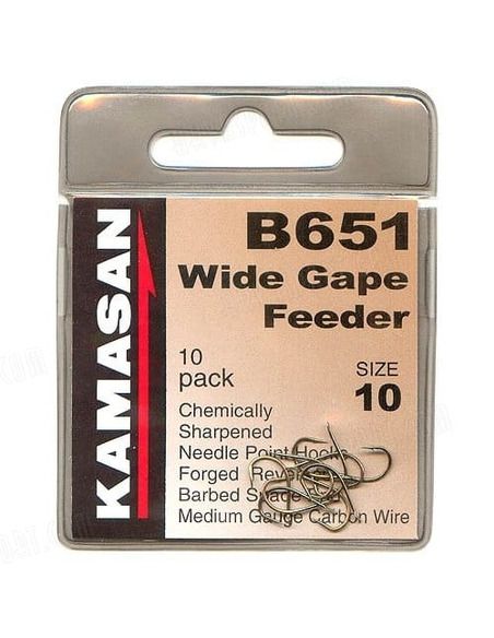 Куки Kamasan - B651 - Kamasan - Единични куки за фидер - 1
