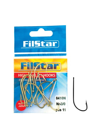 Куки Filstar - 8410N - FilStar - Единични куки - 2 Куки Filstar - 8410N - FilStar - Единични куки - 2