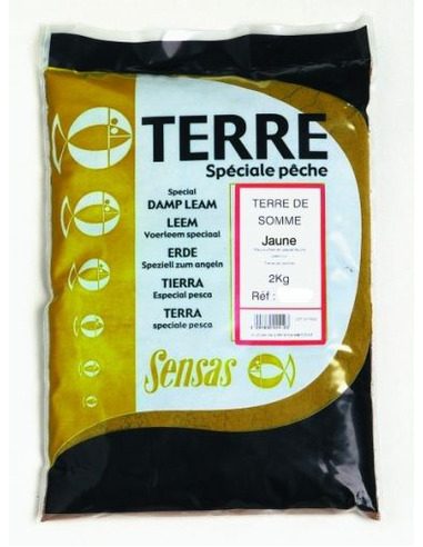 Глина Sensas - Terre De Somme - Jaune - Sensas - Захранки - 1