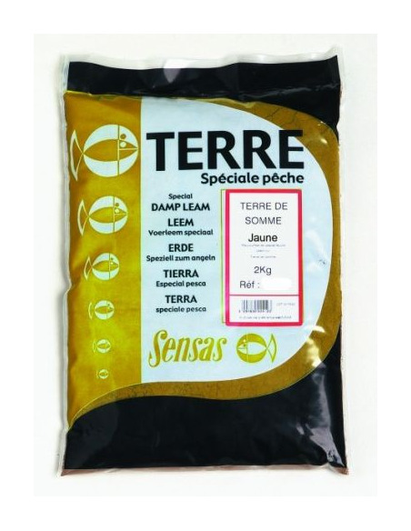 Глина Sensas - Terre De Somme - Jaune - Sensas - Захранки - 1