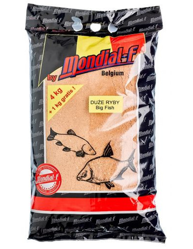 Захранка Mondial-F - Big Fish - Едри Риби 5 КГ - Mondial-F - Захранки - 1 Захранка Mondial-F - Big Fish - Едри Риби 5 КГ - Mondial-F - Захранки - 1