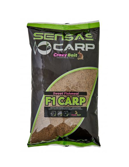 Захранка Sensas - Crazy Bait - Sweet Fish Meal F1 Carp - Sensas - Захранки - 1
