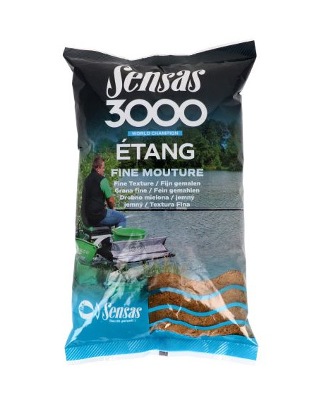 Захранка Sensas - 3000 - Etang Fine Mouture - Sensas - Захранки - 1