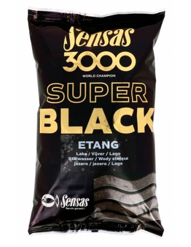 Захранка Sensas - 3000 Super Black - Etang - Sensas - Захранки - 1