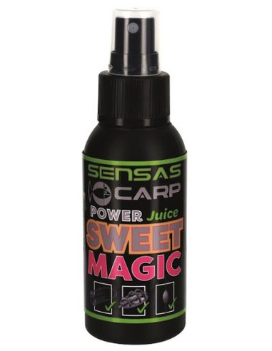 Спрей Sensas - Power Juice - Sweet Magic - Sensas - Дипове,атрактори и пудри - 1 Спрей Sensas - Power Juice - Sweet Magic - Sensas - Дипове,атрактори и пудри - 1