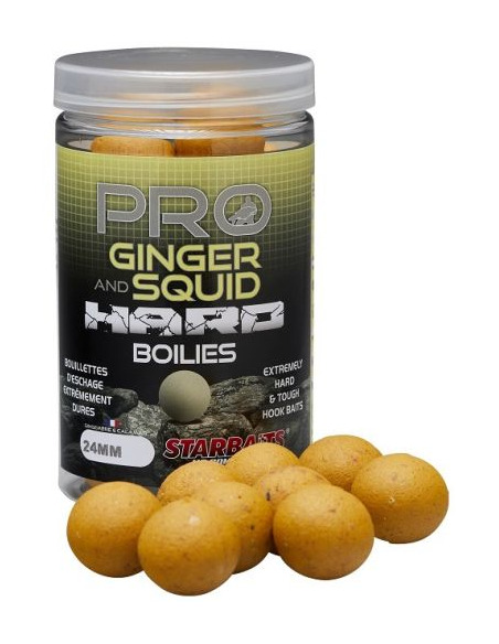 Протеинови топчета Starbaits - Ginger Squid Hard Boilies - Starbaits - Протеинови топчета - 1