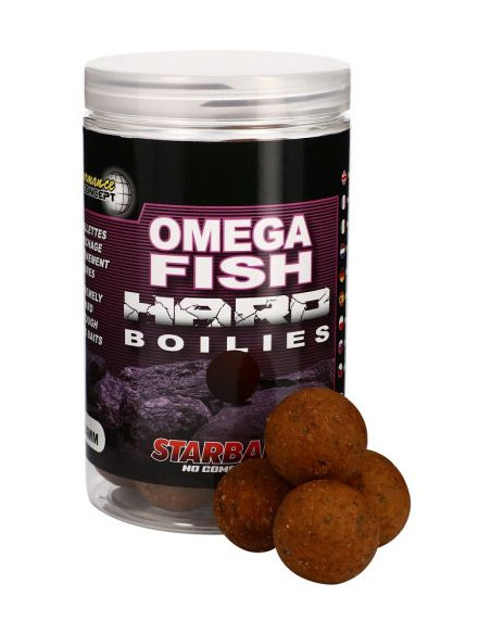 Протеинови топчета Starbaits - Omega Fish Hard Boilies - Starbaits - Протеинови топчета - 1