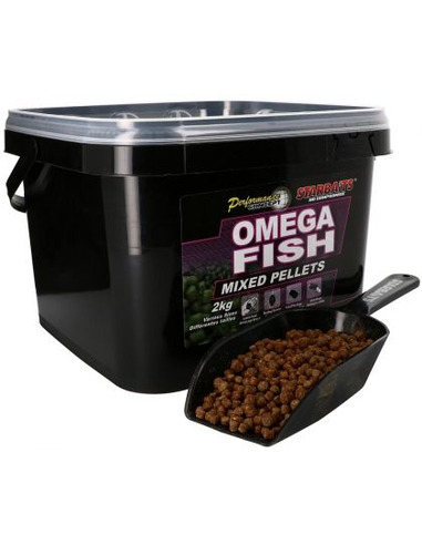 Пелети Starbaits - Mixed Pellets Omega Fish - Starbaits - Пелети - 1 Пелети Starbaits - Mixed Pellets Omega Fish - Starbaits - Пелети - 1