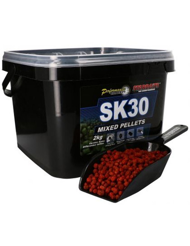 Пелети Starbaits - Mixed Pellets SK30 - Starbaits - Пелети - 1 Пелети Starbaits - Mixed Pellets SK30 - Starbaits - Пелети - 1