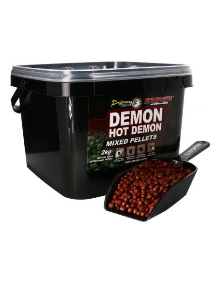 Пелети Starbaits - Mixed Pellets Hot Demon - Starbaits - Пелети - 1