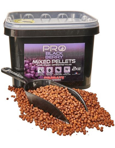 Пелети Starbaits - Mixed Pellets Blackberry - Starbaits - Пелети - 1 Пелети Starbaits - Mixed Pellets Blackberry - Starbaits - Пелети - 1