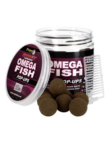 Плуващи топчета Starbaits - Omega Fish - Starbaits - Протеинови топчета - 1