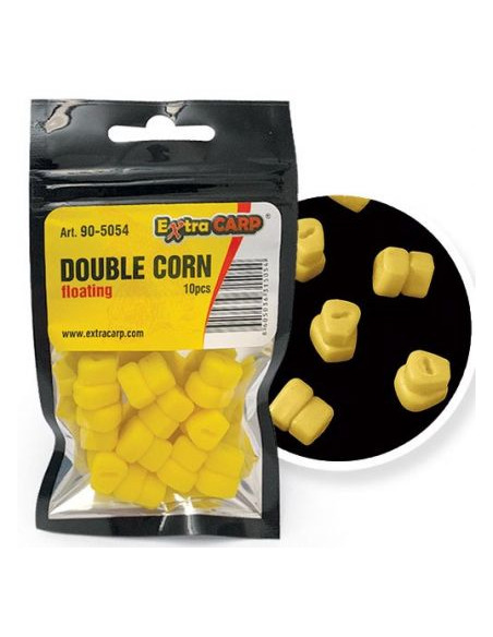 Плуваща силиконова царевица Extra Carp - Double Corn - Extra Carp - Царевица за риболов - 1
