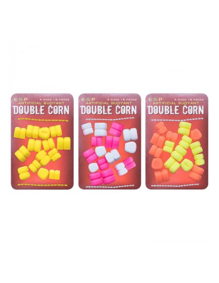 Плуваща силиконова царевица Двойна ESP - Double Corn - ESP - Царевица за риболов - 1