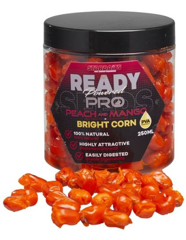 Царевица Starbaits - Bright Corn Peach Mango - Starbaits - Царевица за риболов - 1