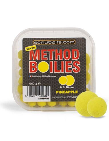 Топчета Sonubaits - Mixed Method Boilies Pineapple - Sonubaits - Пелети за шарански риболов - 1