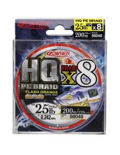 Плетено влакно Owner - HQ PE Braid X8 - Owner - Плетени влакна за морски риболов - 1