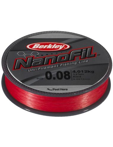 Влакно Berkley - NanoFil Red - Berkley - Монофилни влакна за спининг - 1