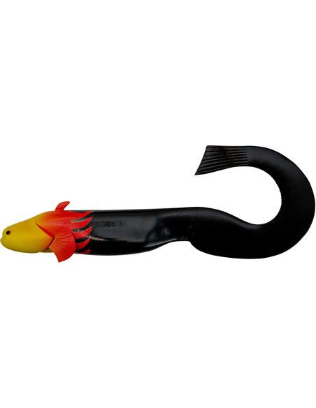 Силикон Black Cat - Baby Cat 25 CM. - Black Cat - Изкуствени примамки за сомски риболов - 1