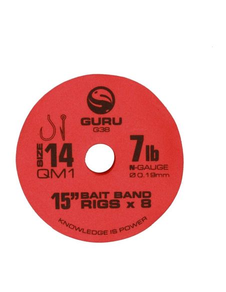 Монтаж Guru - QM1 Bait Band Rig 38 CM. - Guru - Готови монтажи за фидер - 1