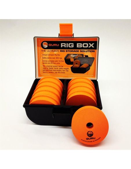 Кутия за монтажи Guru - Rig Box - Guru - Други аксесоари за фидер - 1