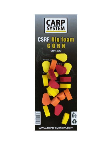 Повдигачи Carp System - Rig Foam Corn CSRF-C - Carp System - Захранки и добавки - 1
