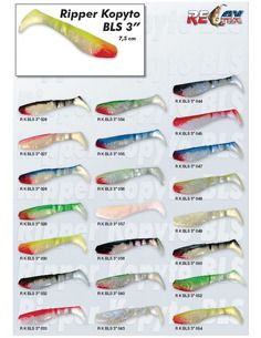 Силиконови риби Relax - Kopyto 3 - 75 - Relax - Силиконови примамки - 1 2