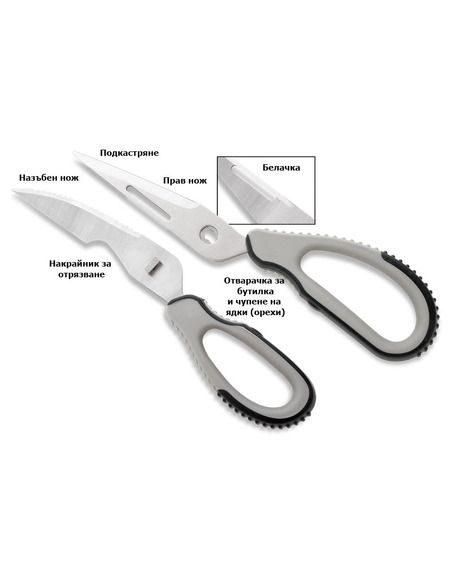 Ножица мултифункционална Rapala - RFGS-B - Rapala - Уреди и инструменти - 3 Ножица мултифункционална Rapala - RFGS-B - Rapala - Уреди и инструменти - 3