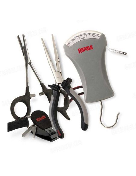 Комплект Rapala - Клещи форцепс резачка и кантар - Rapala - Уреди и инструменти - 1