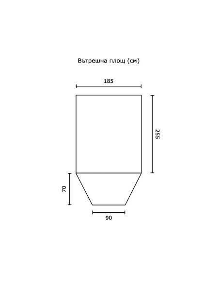 Палатка FilStar - Двуместна FT202 с покривало - FilStar - Палатки - 2