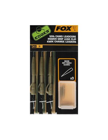 Комплект за монтаж Fox - Tied Camo Leadcore Lead Clip - Fox - Аксесоари за монтажи - 1