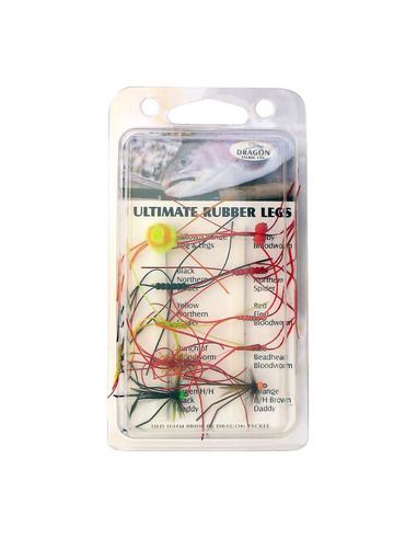 Мухи комплект - Ultimate Rubber Legs - Dragon Tackle - Други примамки - 1 Мухи комплект - Ultimate Rubber Legs - Dragon Tackle - Други примамки - 1