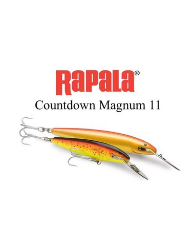 Воблери Rapala - Countdown Magnum 11 - Rapala - Воблери за морски риболов - 3 Воблери Rapala - Countdown Magnum 11 - Rapala - Воблери за морски риболов - 3