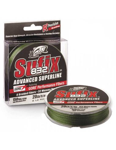 Плетено влакно Sufix - 832 - olive - Sufix - Плетени влакна - 1