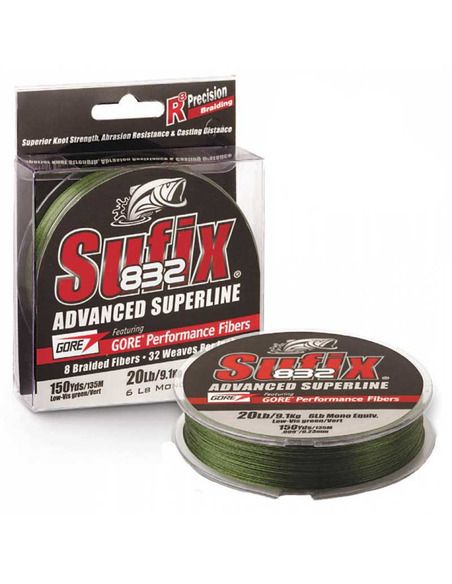 Плетено влакно Sufix - 832 - olive - Sufix - Плетени влакна - 1