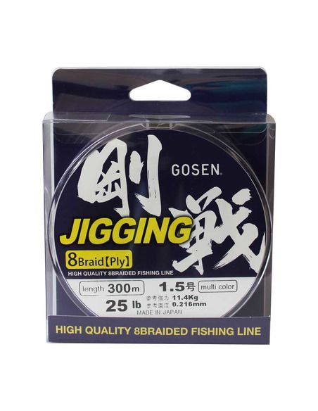 Плетено влакно Gosen - W28 Jigging Multi - Gosen - Плетени влакна - 1 Плетено влакно Gosen - W28 Jigging Multi - Gosen - Плетени влакна - 1