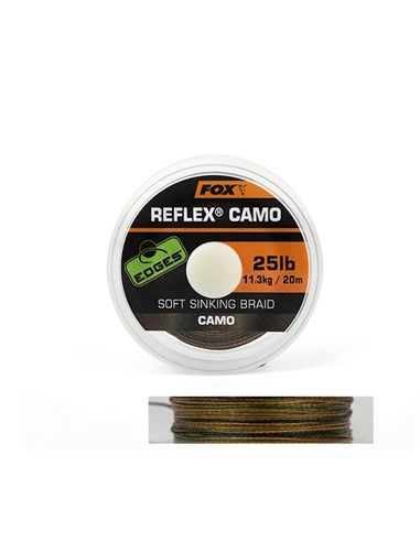 Повод Fox - Reflex Camo - Fox - Плетени влакна за поводи и монтажи - 1 Повод Fox - Reflex Camo - Fox - Плетени влакна за поводи и монтажи - 1