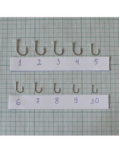 Куки Sensei - F109N - Sensei - Единични куки - 2 Куки Sensei - F109N - Sensei - Единични куки - 2