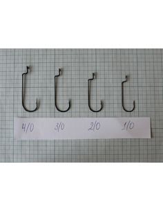 Куки офсетни Sensei Blue - F1501BN - Sensei - Единични куки - 1 2