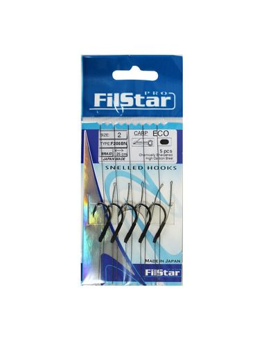 Вързани куки FilStar - F205BN ECO - косъм - FilStar - Готови монтажи - 1 Вързани куки FilStar - F205BN ECO - косъм - FilStar - Готови монтажи - 1