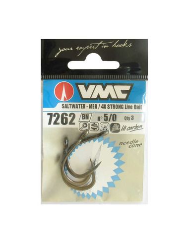 Куки VMC - 7262 BN - VMC - Единични куки - 2 Куки VMC - 7262 BN - VMC - Единични куки - 2