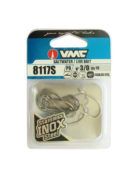 Куки VMC - 8117 S PO - VMC - Единични куки - 2 Куки VMC - 8117 S PO - VMC - Единични куки - 2