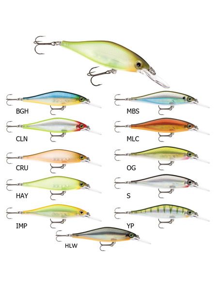 Воблер Rapala - Shadow Rap Shad Deep 9 - Rapala - Воблери - 1 Воблер Rapala - Shadow Rap Shad Deep 9 - Rapala - Воблери - 1
