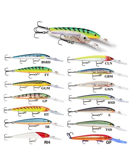Воблер Rapala - Down Deep Husky Jerk 10 - Rapala - Воблери - 1