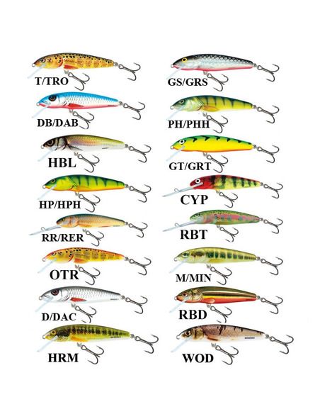Воблер Salmo - Minnow 70 S - Salmo - Воблери - 2 Воблер Salmo - Minnow 70 S - Salmo - Воблери - 2